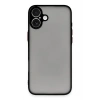Mey İthalat®   iPhone 16 Plus Kılıf Montreal Silikon Kapak - Siyah