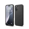 Mey İthalat®   iPhone 16 Plus Kılıf Nano içi Kadife Silikon - Siyah
