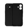 Mey İthalat®   iPhone 16 Plus Kılıf Nano içi Kadife Silikon - Siyah