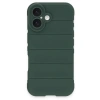 Mey İthalat®   iPhone 16 Plus Kılıf Optimum Silikon - Koyu Yeşil