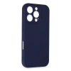 Mey İthalat®   iPhone 16 Pro Kılıf First Silikon - Lacivert