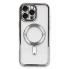 Mey İthalat®   iPhone 16 Pro Kılıf Kross Magneticsafe Kapak - Titan Gri