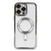 Mey İthalat®   iPhone 16 Pro Kılıf Kross Magneticsafe Kapak - Titan Gri