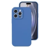 Mey İthalat®   iPhone 16 Pro Kılıf Nano içi Kadife Silikon - Mavi