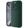 Mey İthalat®   iPhone 16 Pro Kılıf Viera Silikon - Koyu Yeşil