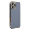 Mey İthalat®   iPhone 16 Pro Kılıf Volet Silikon - Mavi