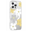 Mey İthalat®   iPhone 16 Pro Max Floral Magsafe Kapak - Sarı