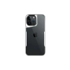 Mey İthalat®   iPhone 16 Pro Max Kılıf Boyi Silikon Kapak - Gümüş
