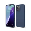 Mey İthalat®   iPhone 16 Pro Max Kılıf First Silikon - Lacivert