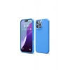 Mey İthalat®   iPhone 16 Pro Max Kılıf First Silikon - Mavi