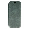 Mey İthalat®   iPhone 16 Pro Max Kılıf Flip Cover - Koyu Yeşil