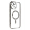 Mey İthalat®   iPhone 16 Pro Max Kılıf Kross Magneticsafe Kapak - Titan Gri