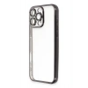 Mey İthalat®   iPhone 16 Pro Max Kılıf  Lensli Silikon - Siyah