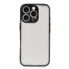 Mey İthalat®   iPhone 16 Pro Max Kılıf Montreal Silikon Kapak - Siyah