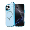 Mey İthalat®   iPhone 16 Pro Max Live Diamond Magsafe Kapak - Mavi