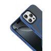 Mey İthalat®   iPhone 16 Pro Max Megane Magsafe Kapak - Lacivert