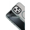 Mey İthalat®   iPhone 16 Pro Max Megane Magsafe Kapak - Titan Gri