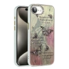 Mey İthalat®   iPhone 16E Kılıf Blade Aynalı Desenli Kapak - Desen 6