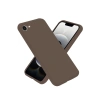 Mey İthalat®   iPhone 16E Kılıf First Silikon - Kahverengi