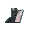 Mey İthalat®   iPhone 16E Kılıf Montreal Yüzüklü Silikon Kapak - Yeşil