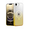 Mey İthalat®   iPhone 16E Pummel Shiny Magsafe Kapak - Gold