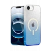 Mey İthalat®   iPhone 16E Pummel Shiny Magsafe Kapak - Mavi
