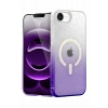 Mey İthalat®   iPhone 16E Pummel Shiny Magsafe Kapak - Mor
