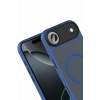 Mey İthalat®   iPhone 17 Air Megane Magsafe Kapak - Lacivert