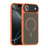Mey İthalat®   iPhone 17 Air Megane Magsafe Kapak - Turuncu