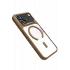 Mey İthalat®   iPhone 17 Pro Hazar Magsafe Kapak - Gold