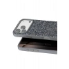 Mey İthalat®   iPhone 17 Pro Max Bright Simli Kapak - Gümüş