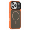Mey İthalat®   iPhone 17 Pro Max Megane Magsafe Kapak - Turuncu
