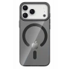 Mey İthalat®   iPhone 17 Pro Max PC Blank Magsafe Kapak - Siyah