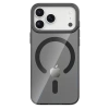 Mey İthalat®   iPhone 17 Pro Max PC Blank Magsafe Kapak - Siyah