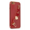 Mey İthalat®   iPhone 6 Kılıf Esila Silikon - Kırmızı