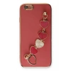 Mey İthalat®   iPhone 6 Kılıf Esila Silikon - Kırmızı
