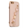 Mey İthalat®   iPhone 6 Kılıf Esila Silikon - Pudra