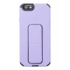 Mey İthalat®   iPhone 6 Kılıf Mega Standlı Silikon - Lila