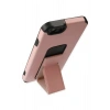 Mey İthalat®   iPhone 6 Kılıf Mega Standlı Silikon - Pudra