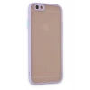 Mey İthalat®   iPhone 6 Kılıf Montreal Silikon Kapak - Mor