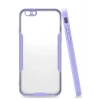 Mey İthalat®   iPhone 6 Kılıf Platin Silikon - Lila