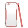Mey İthalat®   iPhone 6 Kılıf Platin Silikon - Pembe