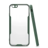 Mey İthalat®   iPhone 6 Kılıf Platin Silikon - Yeşil
