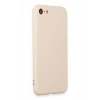 Mey İthalat®   iPhone 7 Kılıf First Silikon - Krem