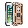 Mey İthalat®   iPhone 7 Kılıf Sofya Yüzüklü Silikon Kapak - Gold