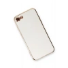 Mey İthalat®   iPhone 7 Kılıf Volet Silikon - Beyaz