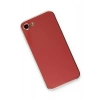 Mey İthalat®   iPhone 7 Kılıf Volet Silikon - Kırmızı