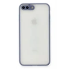 Mey İthalat®   iPhone 7 Plus Kılıf Montreal Silikon Kapak - Gri