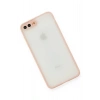 Mey İthalat®   iPhone 7 Plus Kılıf Montreal Silikon Kapak - Pembe