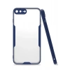 Mey İthalat®   iPhone 7 Plus Kılıf Platin Silikon - Lacivert